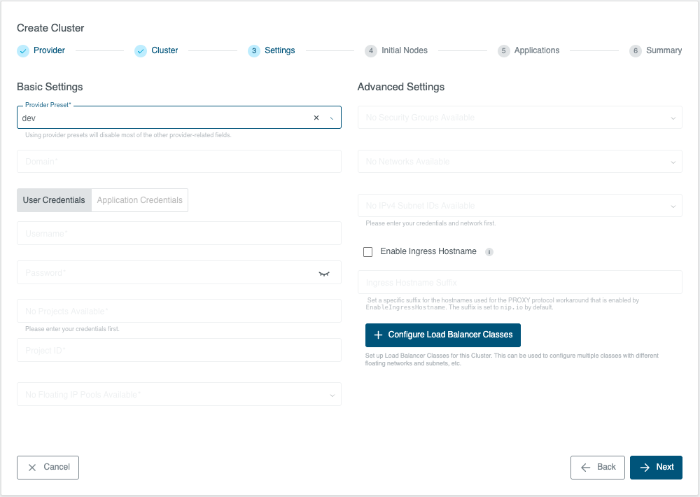 Add LoadBalancer Class